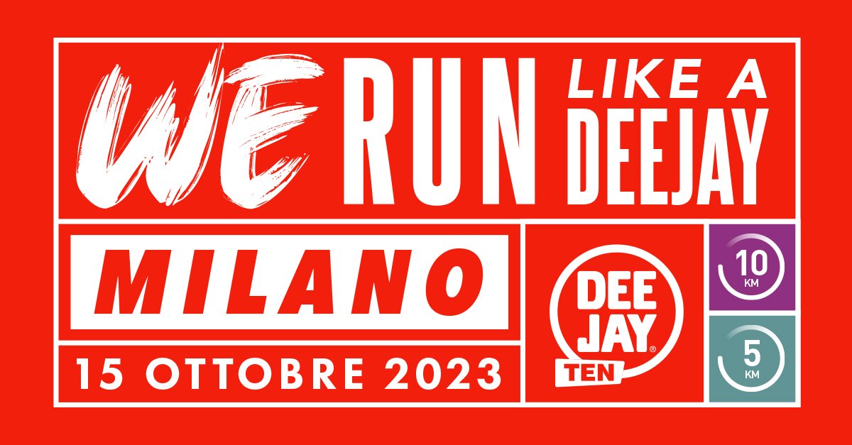 Deejay Ten Milano: Correre al Ritmo della Musica