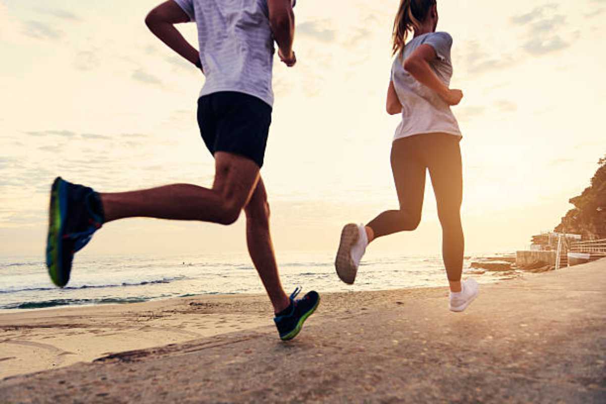 come correre in spiaggia