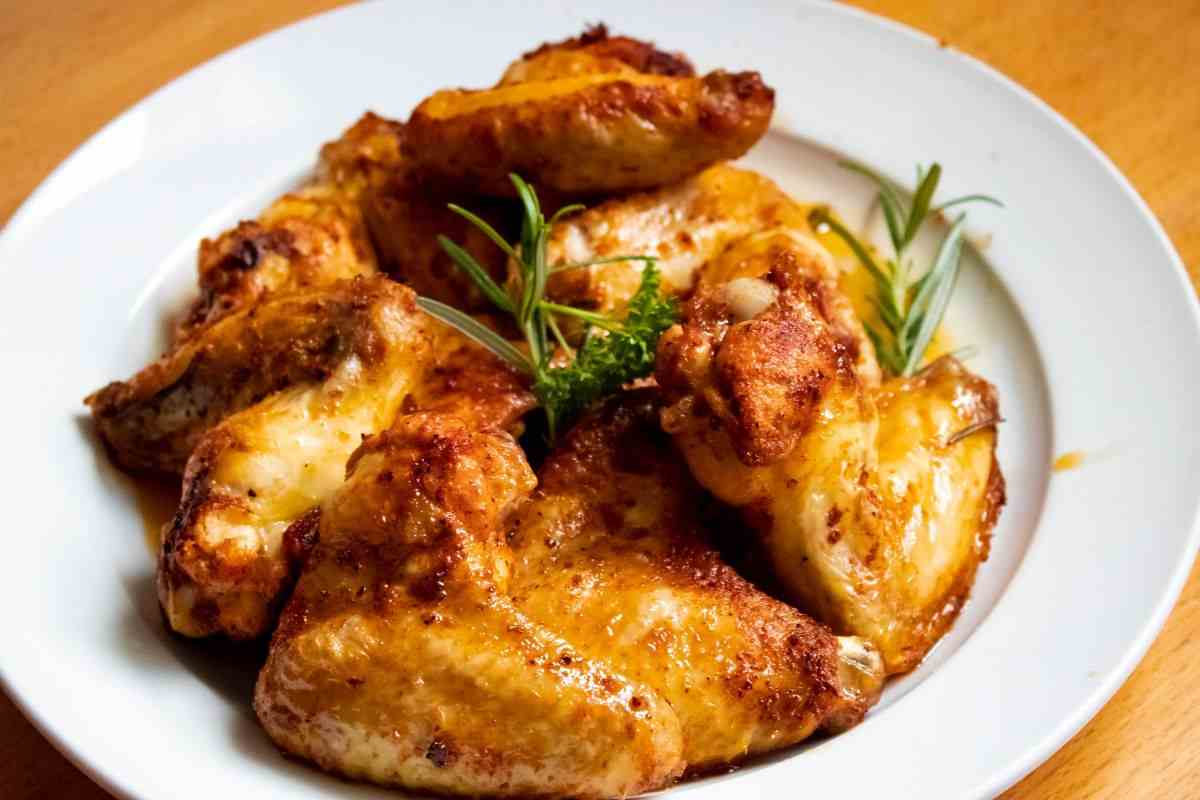 Piatto con pollo