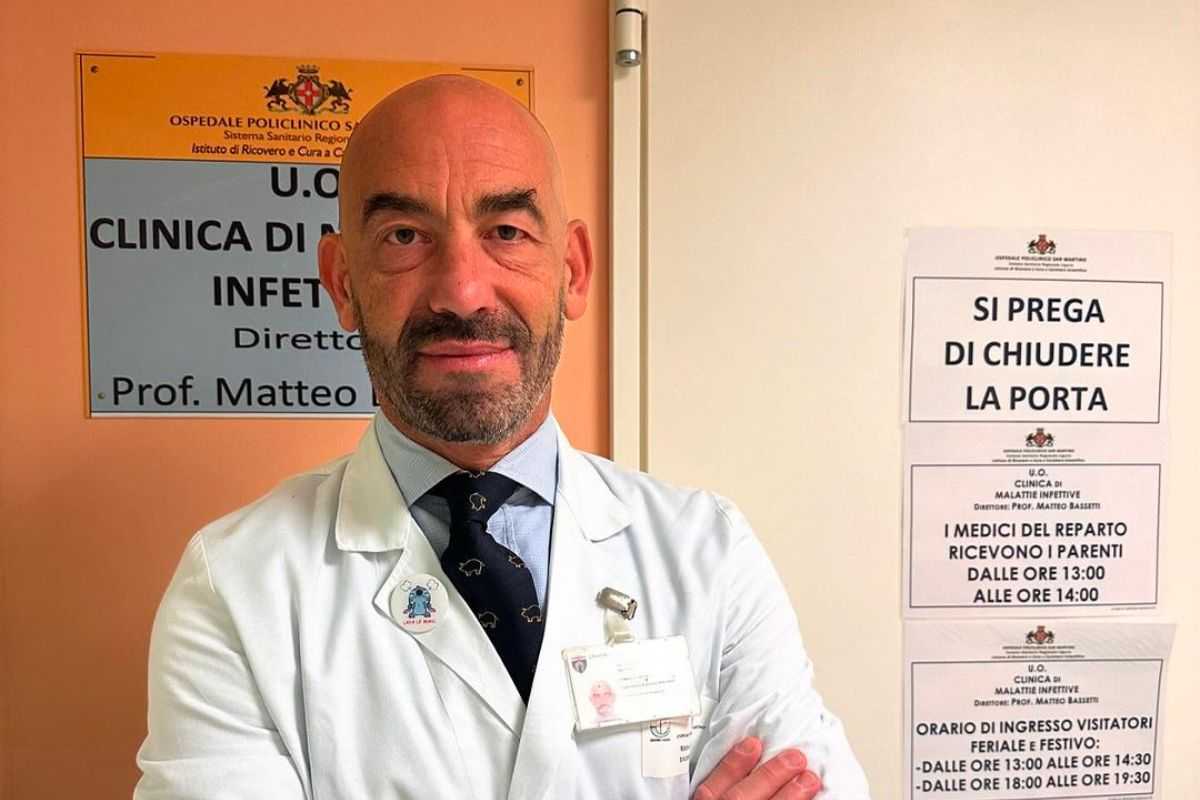 Il Prof. Matteo Bassetti e il virus H3N2