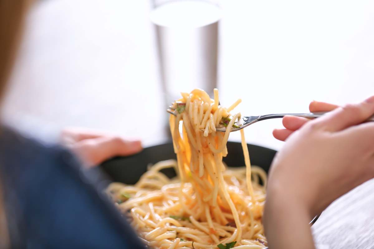 se sei a dieta non mangiare la pasta così